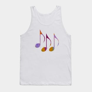 Musical notes Tank Top